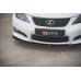 Накладка сплиттер на передний бампер на Lexus IS F II